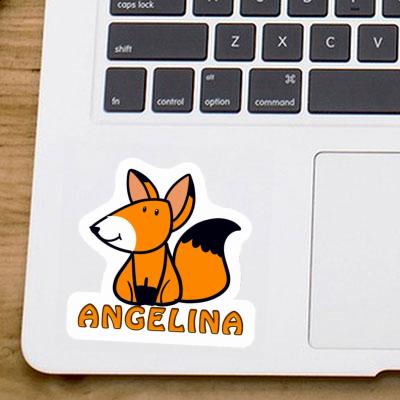 Sticker Angelina Fox Notebook Image