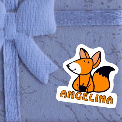 Sticker Angelina Fox Laptop Image