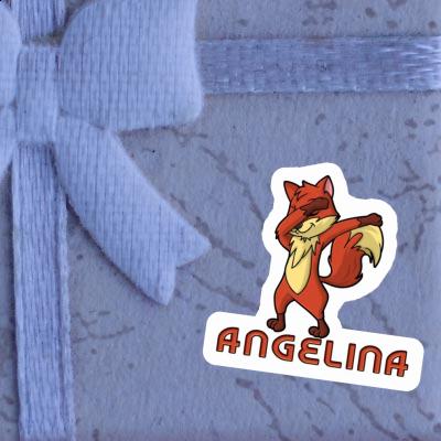 Sticker Dabbing Fox Angelina Image