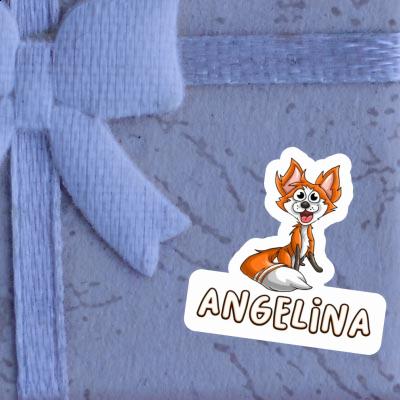 Angelina Sticker Fox Laptop Image