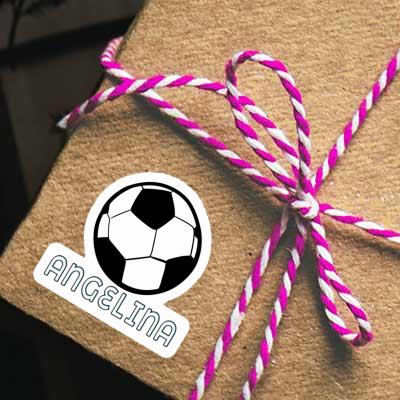 Sticker Soccer Angelina Notebook Image