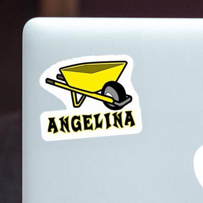 Sticker Angelina Wheelbarrow Gift package Image