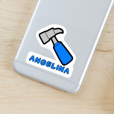 Gavel Sticker Angelina Laptop Image