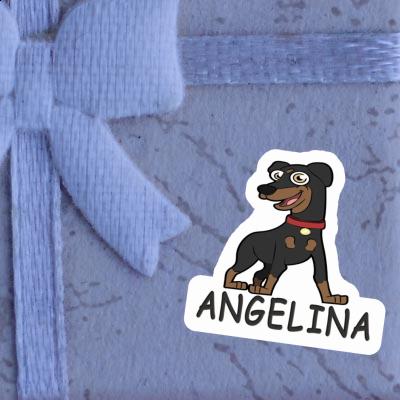 Sticker Angelina German Pinscher Gift package Image