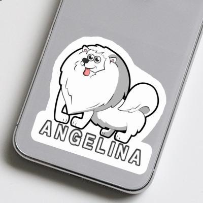 Autocollant Spitz allemand Angelina Gift package Image