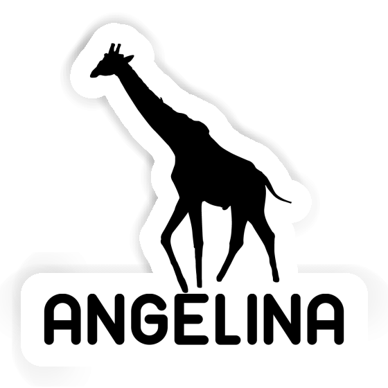 Sticker Giraffe Angelina Notebook Image