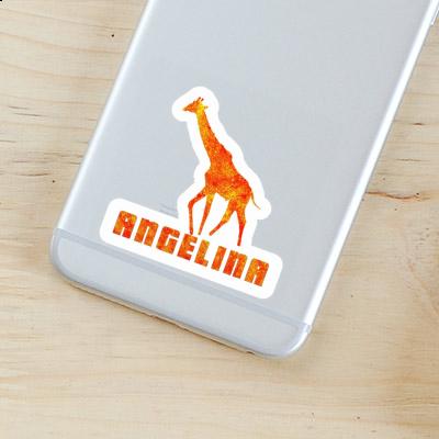 Giraffe Sticker Angelina Notebook Image