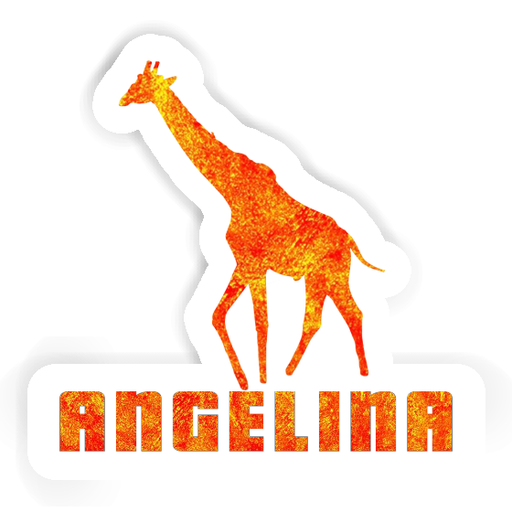 Giraffe Sticker Angelina Gift package Image