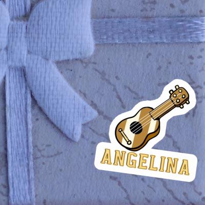 Sticker Guitar Angelina Notebook Image