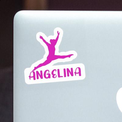 Sticker Angelina Gymnast Notebook Image