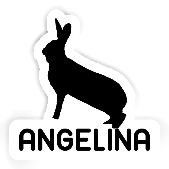 Angelina Sticker Rabbit Notebook Image