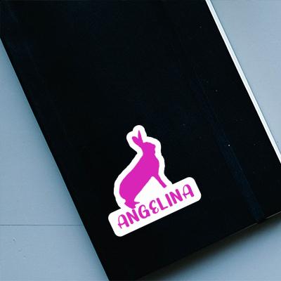 Sticker Angelina Rabbit Notebook Image