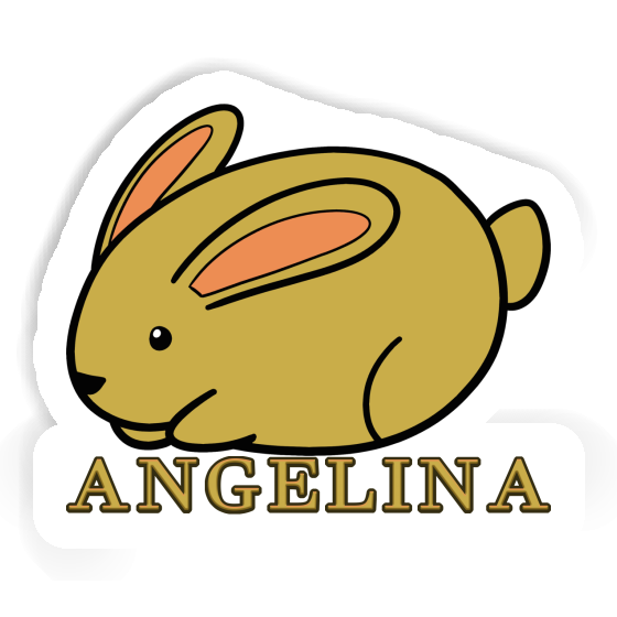 Rabbit Sticker Angelina Image