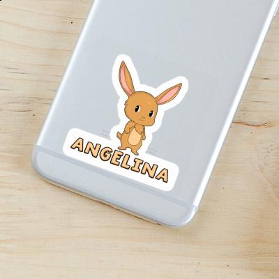 Sticker Angelina Rabbit Laptop Image