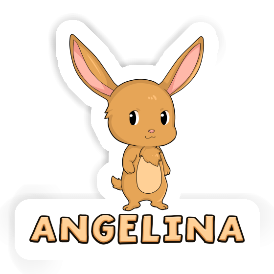 Sticker Angelina Rabbit Notebook Image