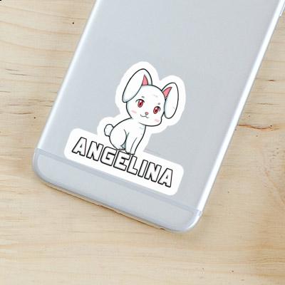 Angelina Sticker Osterhase Laptop Image