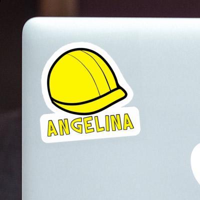 Angelina Sticker Bauhelm Laptop Image