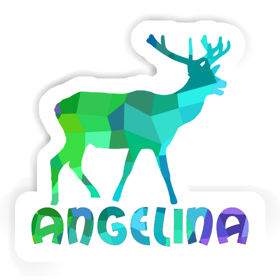 Sticker Angelina Deer Notebook Image