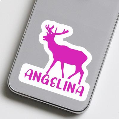 Sticker Deer Angelina Laptop Image