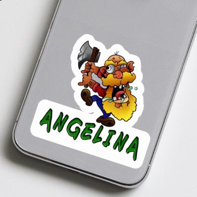 Angelina Sticker Forester Notebook Image