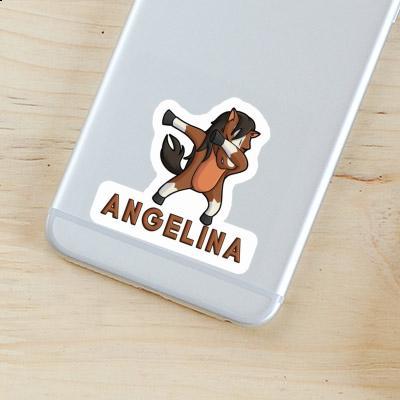 Sticker Pferd Angelina Notebook Image