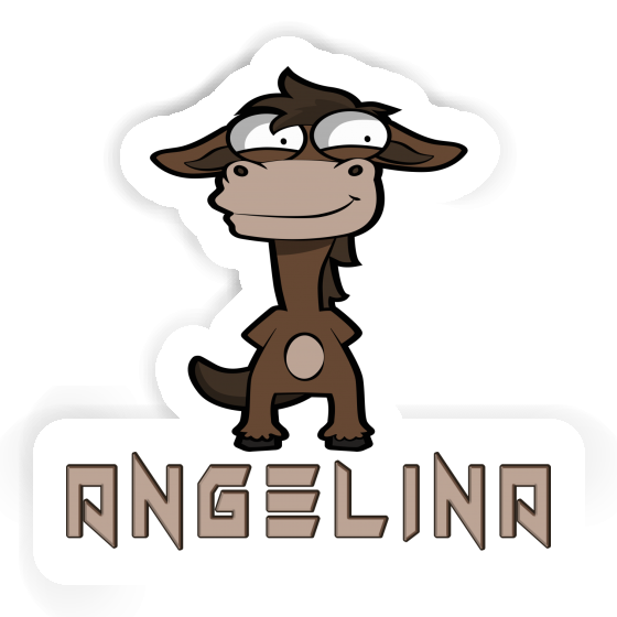 Sticker Angelina Horse Laptop Image