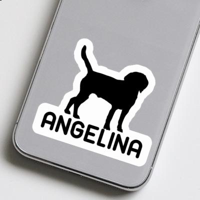 Aufkleber Hund Angelina Gift package Image