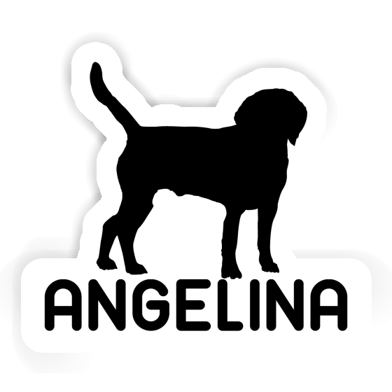 Chien Autocollant Angelina Notebook Image