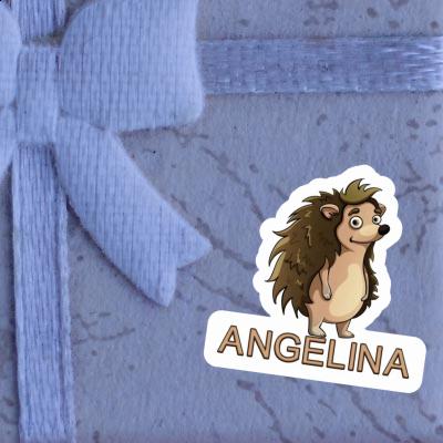 Standing Hedgehog Sticker Angelina Image