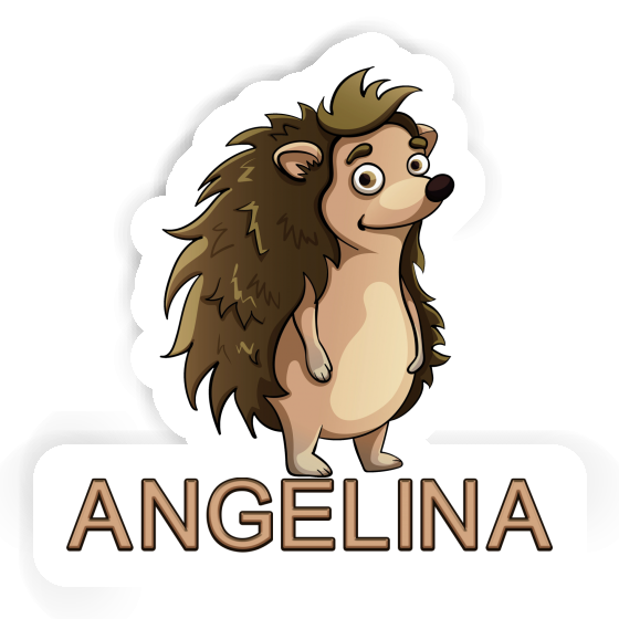 Standing Hedgehog Sticker Angelina Gift package Image