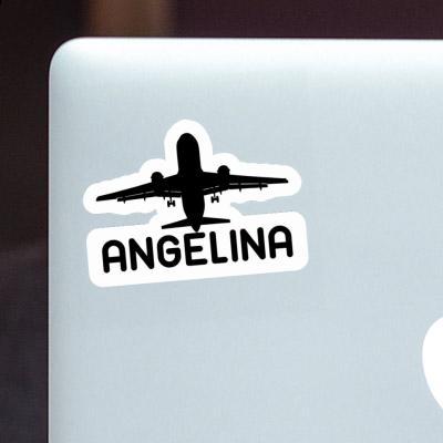 Angelina Sticker Jumbo-Jet Image