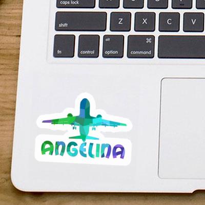 Sticker Jumbo-Jet Angelina Image