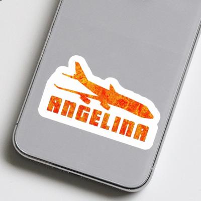 Sticker Angelina Jumbo-Jet Notebook Image