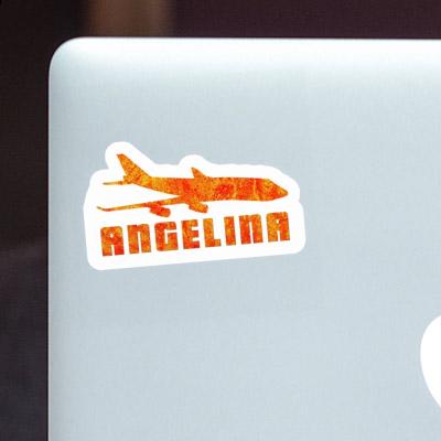 Sticker Angelina Jumbo-Jet Laptop Image