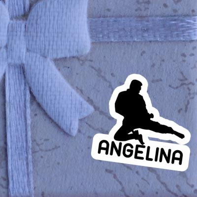 Sticker Karateka Angelina Image