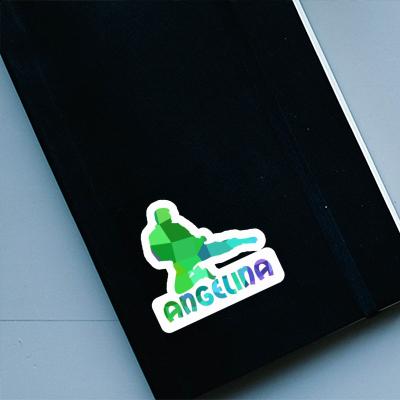 Karateka Sticker Angelina Image