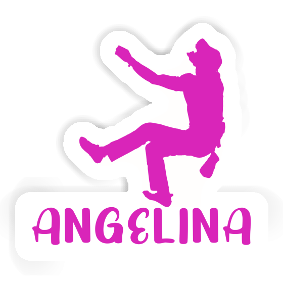 Sticker Climber Angelina Notebook Image