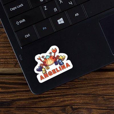 Sticker Crab Angelina Laptop Image