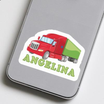 Angelina Aufkleber Truck Notebook Image