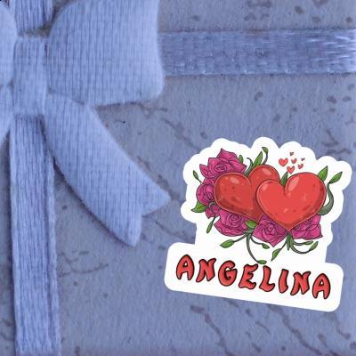 Sticker Heart Angelina Notebook Image