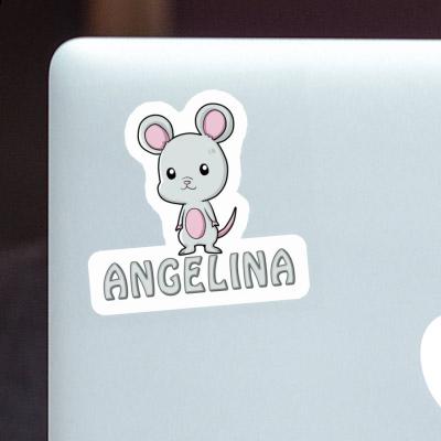 Aufkleber Angelina Maus Laptop Image