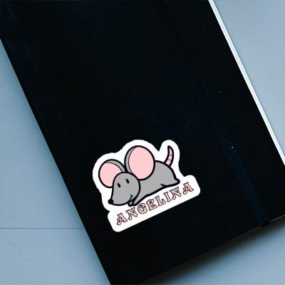 Sticker Maus Angelina Laptop Image