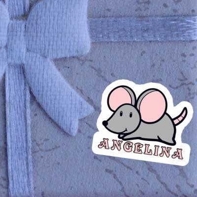 Autocollant Souris Angelina Notebook Image