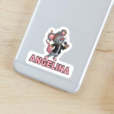 Sticker Angelina Singer Notebook Image