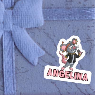 Sticker Angelina Singer Laptop Image