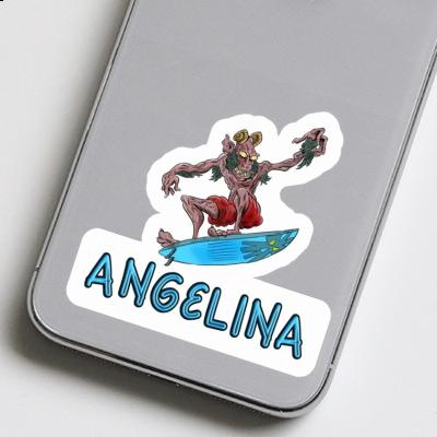 Surfer Sticker Angelina Image