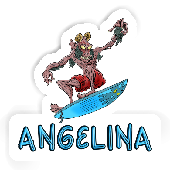 Sticker Surfer Angelina Gift package Image