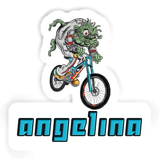 Downhill Biker Sticker Angelina Gift package Image