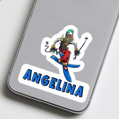 Sticker Angelina Skier Gift package Image