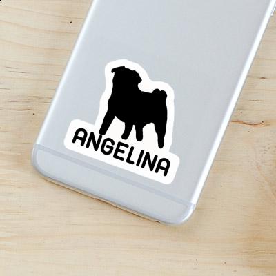 Sticker Angelina Mops Notebook Image